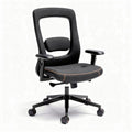Ergonomische bureaustoel met mesh rugleuning en verstelbare armsteunen 60 x 60 x 100cm